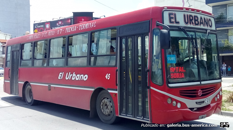 Mercedes-Benz OF 1418 - Metalpar Tronador 2010 - El Urbano
PNH 440

Línea 47 (San Salvador de Jujuy), interno 45

