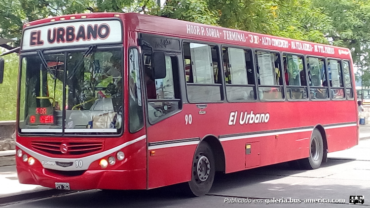 Mercedes-Benz OF 1418 - Metalpar Tronador 2010 - El Urbano
PCV 362

Línea 31 (San Salvador de Jujuy), interno 90
