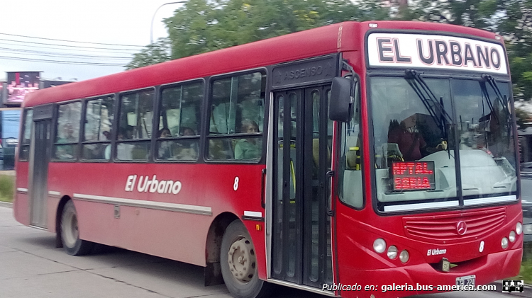Mercedes-Benz OF 1418 - Metalpar Tronador 2010 - El Urbano
LTD 224

Línea 42 (S.S. de Jujuy), interno 8
