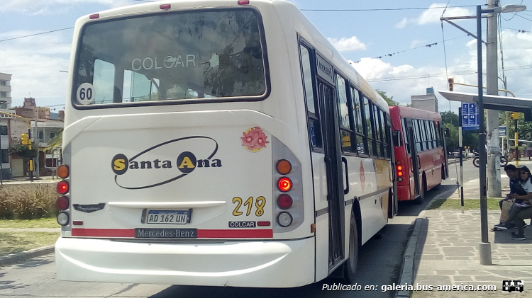 Mercedes-Benz OF 1621 - Metalpar Tronador 2010 - Santa Ana
AD 162 UN

Línea 35 (San Salvador de Jujuy), interno 218
