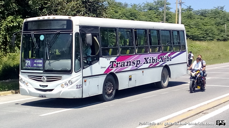 Volksbus 15.190 EOD - Metalpar Tronador 2010 - Transporte Xibi Xibi
PGY 431

Línea 21 (S.S. de Jujuy), interno 115
