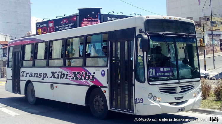 Volksbus 15.190 EOD - Metalpar Tronador 2010 - Transporte Xibi-Xibi
PJM 756

Línea 21 (San Salvador de Jujuy), interno 119
