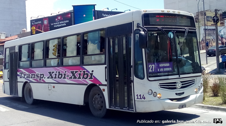 Volksbus 15.190 EOD - Metalpar Tronador 2010 - Transporte Xibi-Xibi
PGY 407

Línea 27 (San Salvador de Jujuy), interno 114
