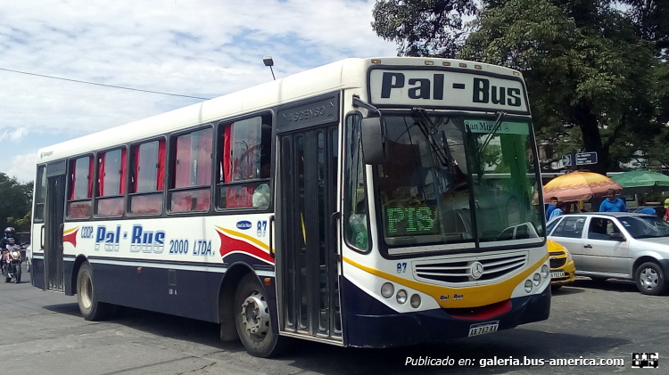 Mercedes-Benz OF 1621 - Metalpar Tronador 2010 - Pal Bus 2000
AB 762 RX

Línea 10A (Prov. de Jujuy), interno 87
