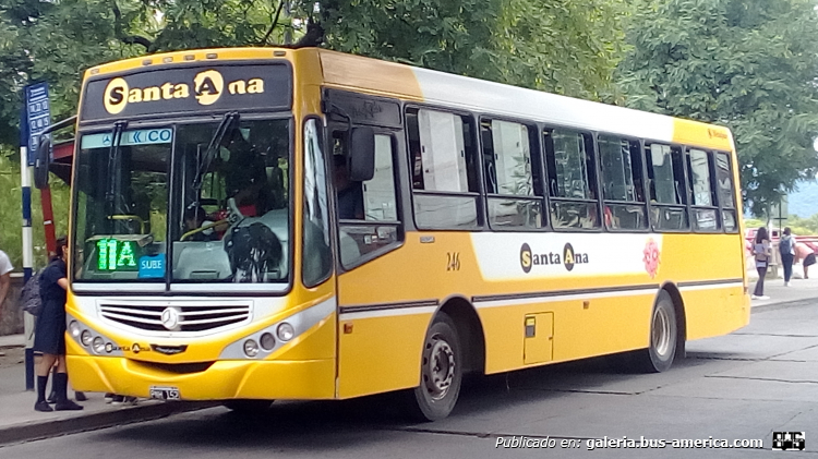Mercedes-Benz OF 1418 - Metalpar Tronador 2010 - Santa Ana
PNH 152

Línea 11 (S.S. de Jujuy), interno 246
