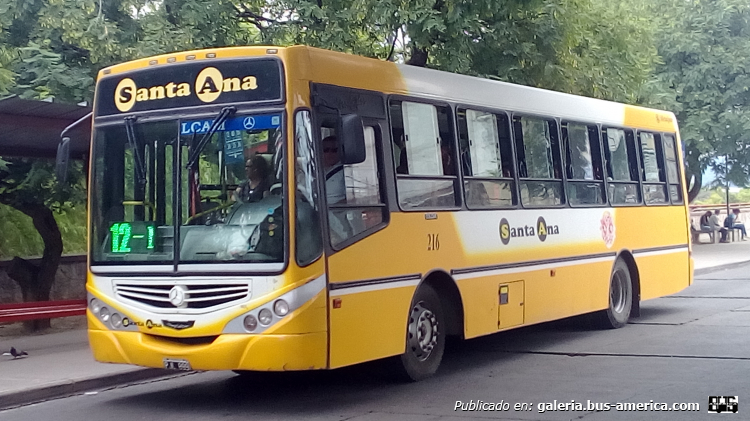 Mercedes-Benz OF 1418 - Metalpar Tronador 2010 - Santa Ana
PJL 899

Línea 12 (S.S. de Jujuy), interno 216
