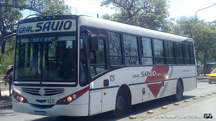 Mercedes-Benz OF 1721 - Metalpar Tronador 2010 - Gral. Savio
AC 138 ZA

Línea 49 (Prov. de Jujuy), interno 120
