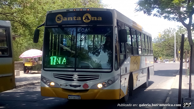 Mercedes-Benz OF 1621 - Metalpar Tronador 2010 - Santa Ana
AD 162 UZ

Línea 17 (S.S. de Jujuy), interno 226
