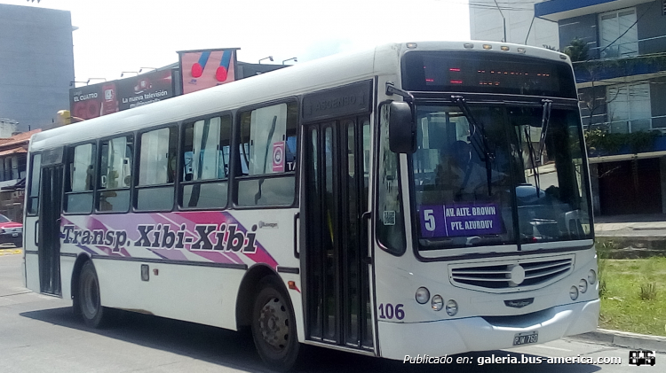 Volksbus 15.190 EOD - Metalpar Tronador 2010 - Transporte Xibi-Xibi
PJM 760

Línea 5 (San Salvador de Jujuy), interno 106
