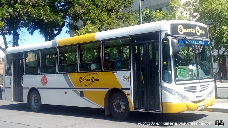 Mercedes-Benz OF 1621 - Metalpar Tronador 2010 - Santa Ana
AD 096 GC

Línea 35 (San Salvador de Jujuy), interno 219
