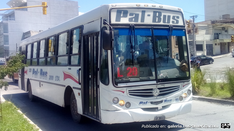 Mercedes-Benz OF 1722 - Metalpar Tronador 2010 - Pal Bus 2000
PJM 137

Línea 20 (San Salvador de Jujuy), interno 83
