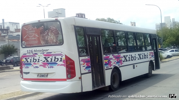 Volksbus 15.190 EOD - Metalpar Tronador 2010 - Transporte Xibi Xibi
PKW 199

Xibi Xibi, interno 126 (Parte de Atras)
