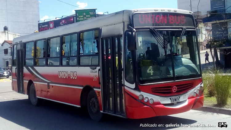 Mercedes-Benz OF 1418 - Metalpar Tronador 2010 - Unión Bus
OFR 742

Línea 4 (San Salvador de Jujuy), interno 357
