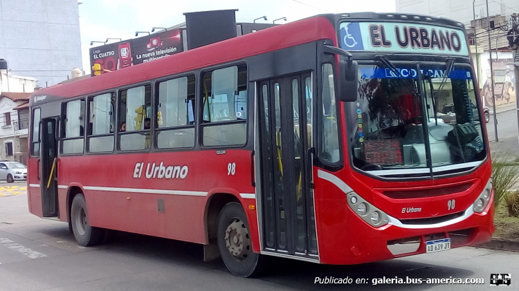 Mercedes-Benz OF 1621 - Metalpar Tronador Nueva Generación - El Urbano
AD 639 JT

Línea 47 (San Salvador de Jujuy), interno 98
