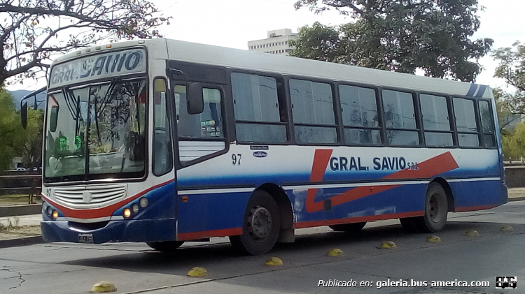 Mercedes-Benz OF 1418 - Metalpar Tronador 2010 - Gral. Savio
JQJ 765

Línea 49F (Prov. de Jujuy), interno 97
