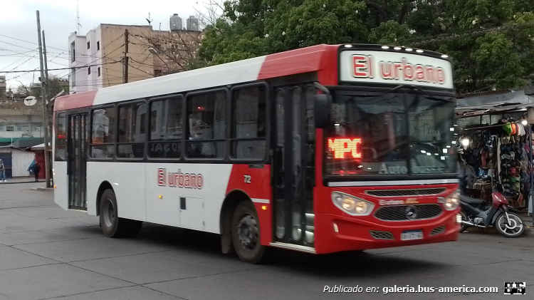 Mercedes-Benz OF 1621 - Ugarte Americano - El Urbano
AH 671 NG

Linea 47 (S.S. de Jujuy), interno 72
