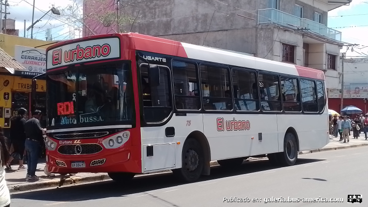 Mercedes-Benz OF 1621 - Ugarte Americano - El Urbano
AH 884 MT

Linea 47 (S.S. de Jujuy), interno 75
