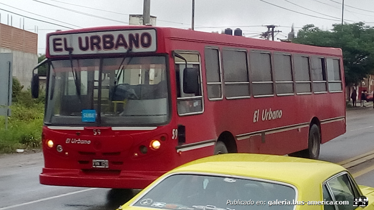 Mercedes-Benz OF 1722 - La Favorita - El Urbano
FRN 028

El Urbano, interno 59
