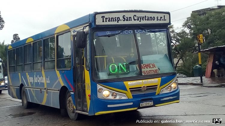 Mercedes-Benz OF 1519 - Bimet 2010 - San Cayetano
AA 229 LI

Línea 8 (Prov. de Jujuy), interno 16
