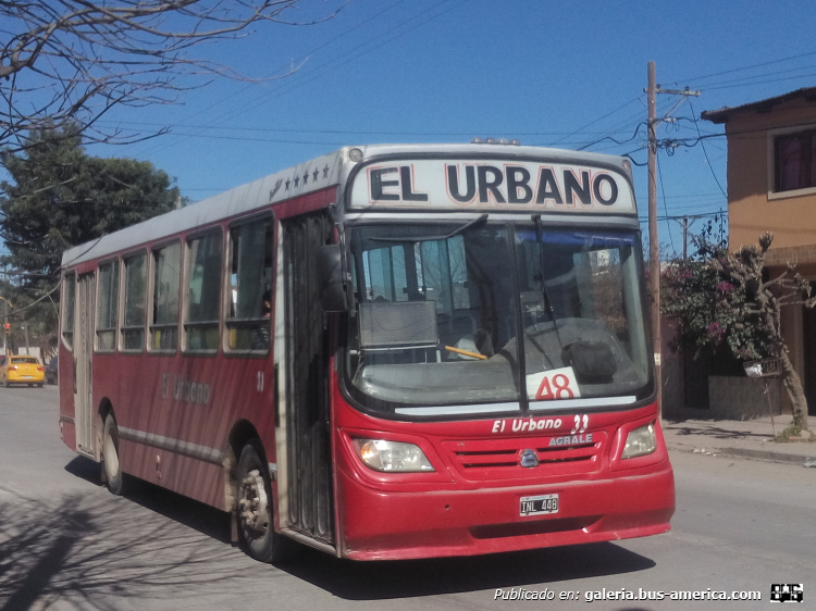 Agrale MA 15.0 - Italbus Bello - El Urbano
INL 448

Línea 48 (S.S. de Jujuy), interno 33

