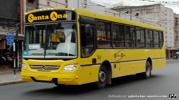 Mercedes-Benz OF 1621 - Italbus Bello - Santa Ana
Sin Patente

Linea 49 (S.S. de Jujuy), interno 748
