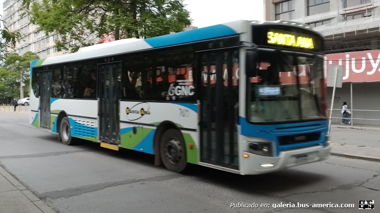 Iveco CC 170 G21 GNC - Italbus Bello - Santa Ana
AF 839 WF

Linea 39 (S.S. de Jujuy), interno 760
