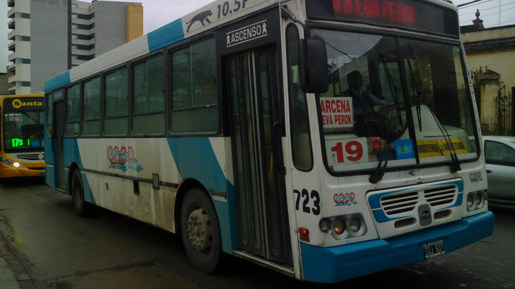 Tatsa Puma D10.5F - Coop. El Salvador
IOJ 937

Línea 19 (San Salvador de Jujuy), interno 723
