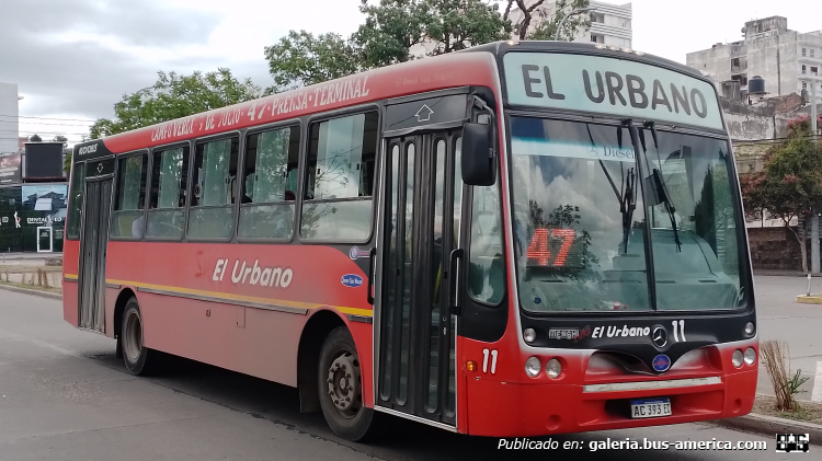 Mercedes-Benz OF 1621 - Nuovobus Menghi Euro - El Urbano
AC 393 EC
[url=https://bus-america.com/galeria/displayimage.php?pid=60887]https://bus-america.com/galeria/displayimage.php?pid=60887[/url]

Línea 47 (S.S. de Jujuy), interno 11
