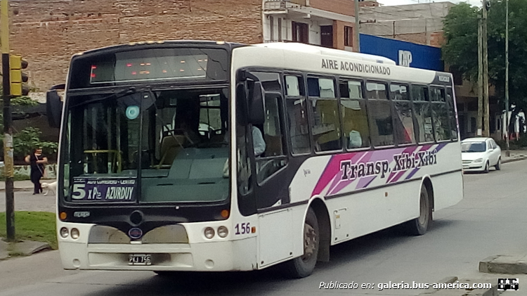 Iveco CC170E22 - Nuovobus Menghi Euro - Transporte Xibi Xibi
PKJ 756

Línea 5 (S.S. de Jujuy), interno 156
