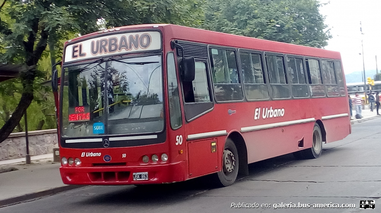 Mercedes-Benz OF 1418 - Nuovobus - El Urbano
JSK 863

Línea 42 (S.S. de Jujuy), interno 50
