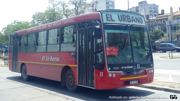 Mercedes-Benz OF 1621 - Nuovobus Menghi Euro - El Urbano
AC 393 EC

Línea 47 (S.S. de Jujuy), interno 11
