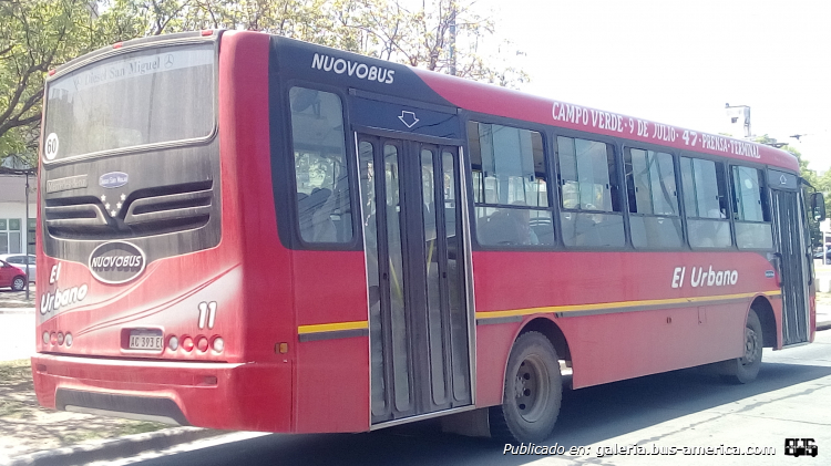 Mercedes-Benz OF 1621 - Nuovobus Menghi Euro - El Urbano
AC 393 EC

El Urbano, interno 11 (Parte de Atras)
