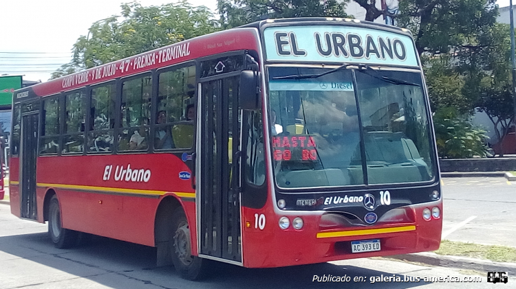 Mercedes-Benz OF 1621 - Nuovobus Menghi Euro - El Urbano
AC 393 ED

Línea 47 (S.S. de Jujuy), interno 10
