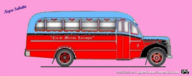 Chevrolet AK - Agosti -  Cía. Micro Larroque
Línea 22 (Pdo. Lomas de Zamora), interno 9

Los invito a conocer la historia de esta carrocería en:
[url=https://www.bus-america.com/ARcarrocerias/Agosti/Agosti-histo.php]Historia de Carpitnería y Carrocería A. y C. Agosti[/url]
