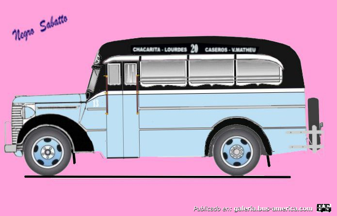 Chevrolet Master - Tolomei y Beneventana - Línea 20
Línea 20 (Buenos Aires), interno 29

