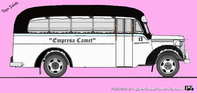 Chevrolet - El Cóndor - Camet
Líneas 13 & 14 (Mar del Plata), interno 13
