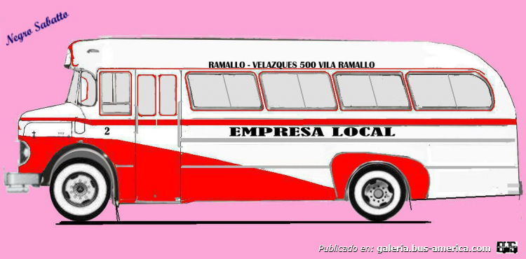 Mercedes-Benz LO 1112 - El Cóndor - Ramallo
Línea 500 (Pdo. Ramallo), interno 2
