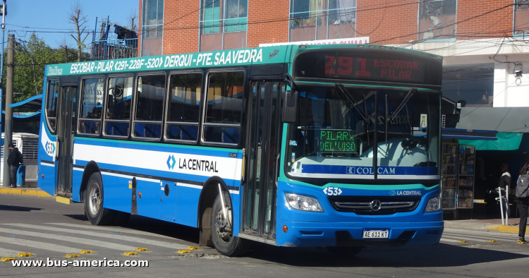 Mercedes-Benz OF 1621 - Italbus Bello - La Central
AE 611 KT

Línea 291 (Prov. Buenos Aires), interno 53
