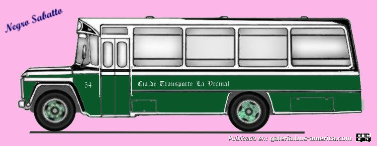 Ford B 7000 - La Preferida - Cía. Transp. La Vecinal
Línea 326 (Prov. Buenos Aires), interno 54
