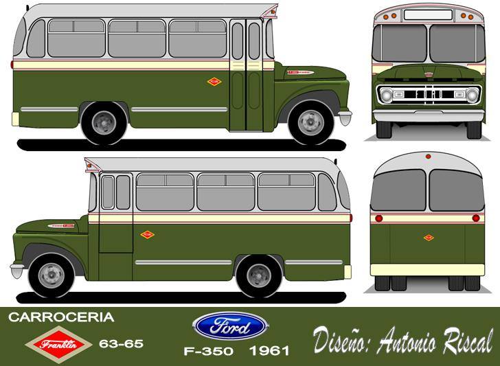 Ford F-350 - Franklin
Dibujo: Antonio Riscal

Puede conocer la historia de esta carrocera en: [url=https://www.bus-america.com/CHcarrocerias/Franklin/Franklin-histo.php]Historia de carrocerías Franklin[/url]

