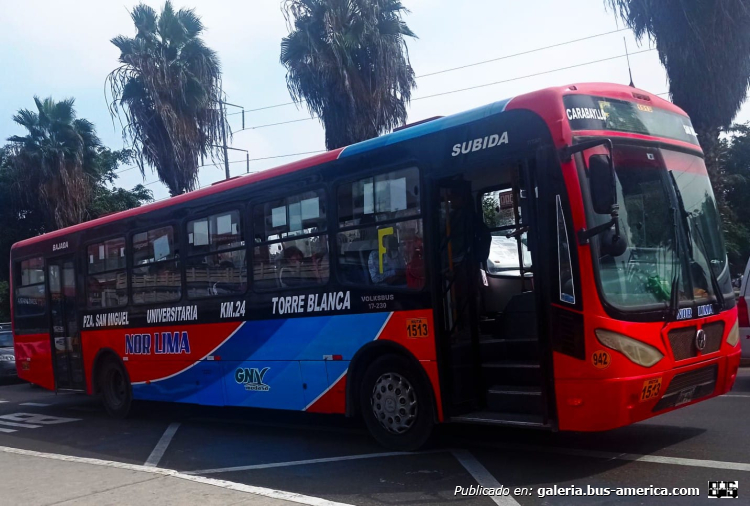 Volkswagen 17-230 OD GNV - Modasa Titán 2020 - Nor Lima
BAN-940

Línea 1513 (Lima) , padrón 942
