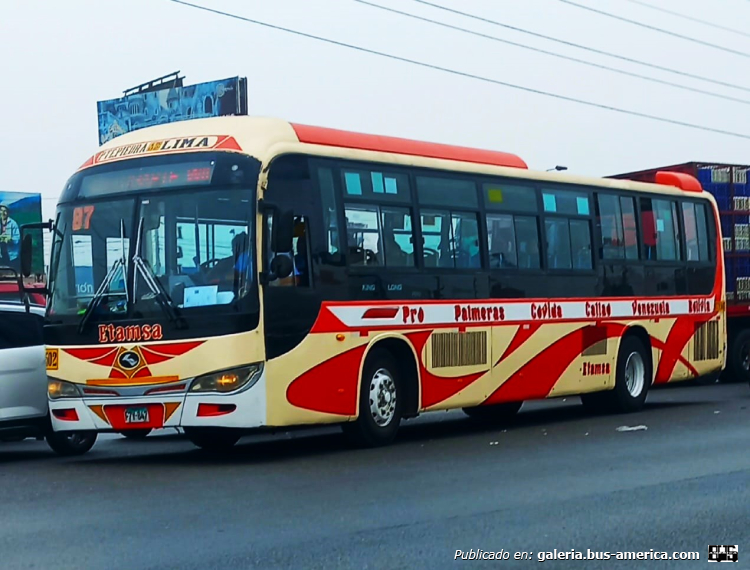 King Long XMQ6120C2 (en Perú) - ETAMSA
F7Y-847

Línea 1502 (Lima) , padrón 06
