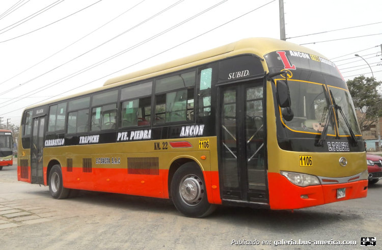 King Long XMQ6120C2 (en Perú) - Saeta
B4I-739

Línea 1106 (Lima) , padrón 120
